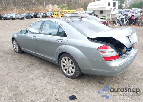 2007 Mercedes-Benz S 550 4Matic из США, поврежденный, VIN WDDNG86X07A140502